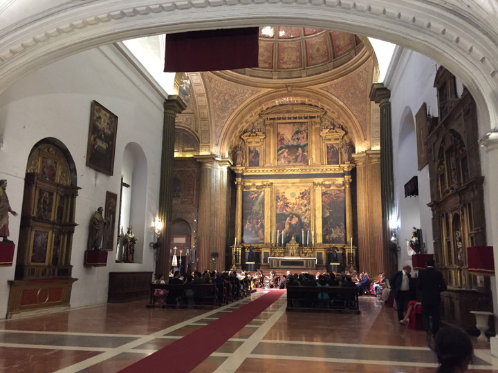 スペイン旅行：セビリア ちょっと立ち寄ってみた教会