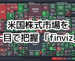 finviz(フィンビズ) は 米国株の騰落率・パフォーマンスが瞬間にわかる無料ヒートマップツール。使い方・活用法を日本語で紹介
