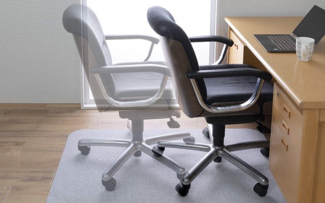 チェアマット おすすめ12選！ 椅子移動による床の傷や騒音を防止。フローリングはもちろん、和室も快適なオフィスチェア書斎に