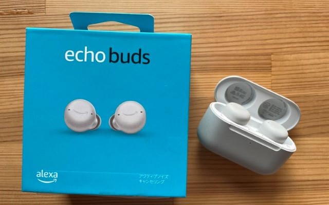 【レビュー】Echo Buds（第2世代）Amazonの完全ワイヤレスイヤホン。Alexa連携でスマートホームユーザにおすすめ
