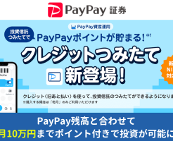 PayPay証券、PayPayカード・PayPay残高 合わせて月10万円まで投資可能に。ポイント還元率は？