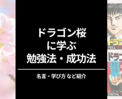 【10/10まで半額セール】マンガ『ドラゴン桜』の名言20選 - 勉強・人生に役立つ言葉 と 名言の活かし方