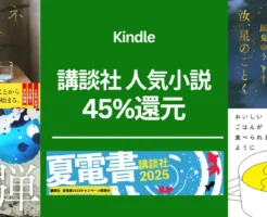 講談社の人気小説が45%還元。カフネ/ 汝、星のごとく/ 爆弾/方舟/おいしいご飯が食べられますように/ エレーデン国物語 等、文学・ミステリー賞大賞受賞・ノミネート作多数対象