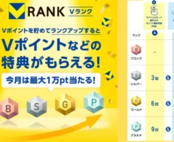 【9/3リニューアル】モバイルVカード、Vポイント「Vランク」がお得に進化！ ボーナスミッションも追加