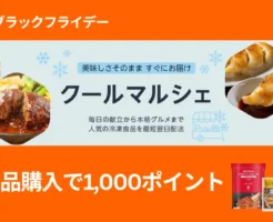 【Amazonブラックフライデー】冷凍食品6,000円以上購入で1,000ポイント還元キャンペーン！ 40%級の割引商品も。「還元＋割引」で まとめ買いチャンス！