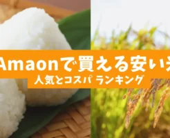 【セール品多数】Amazonで買える「安い米」ランキング | 5kg 最安2,840円~|人気順・コスパ順で《節約対策》(2/25調査)