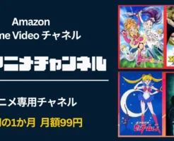 【3/31まで】Prime Videoの「東映アニメチャンネル」最初の1か月 月額99円 キャンペーン | 格安で見放題。子どもの春休み・大人のアニメ三昧に